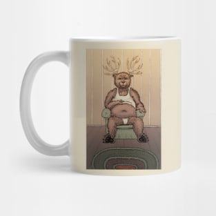 Bear + Deer = Beer Mug